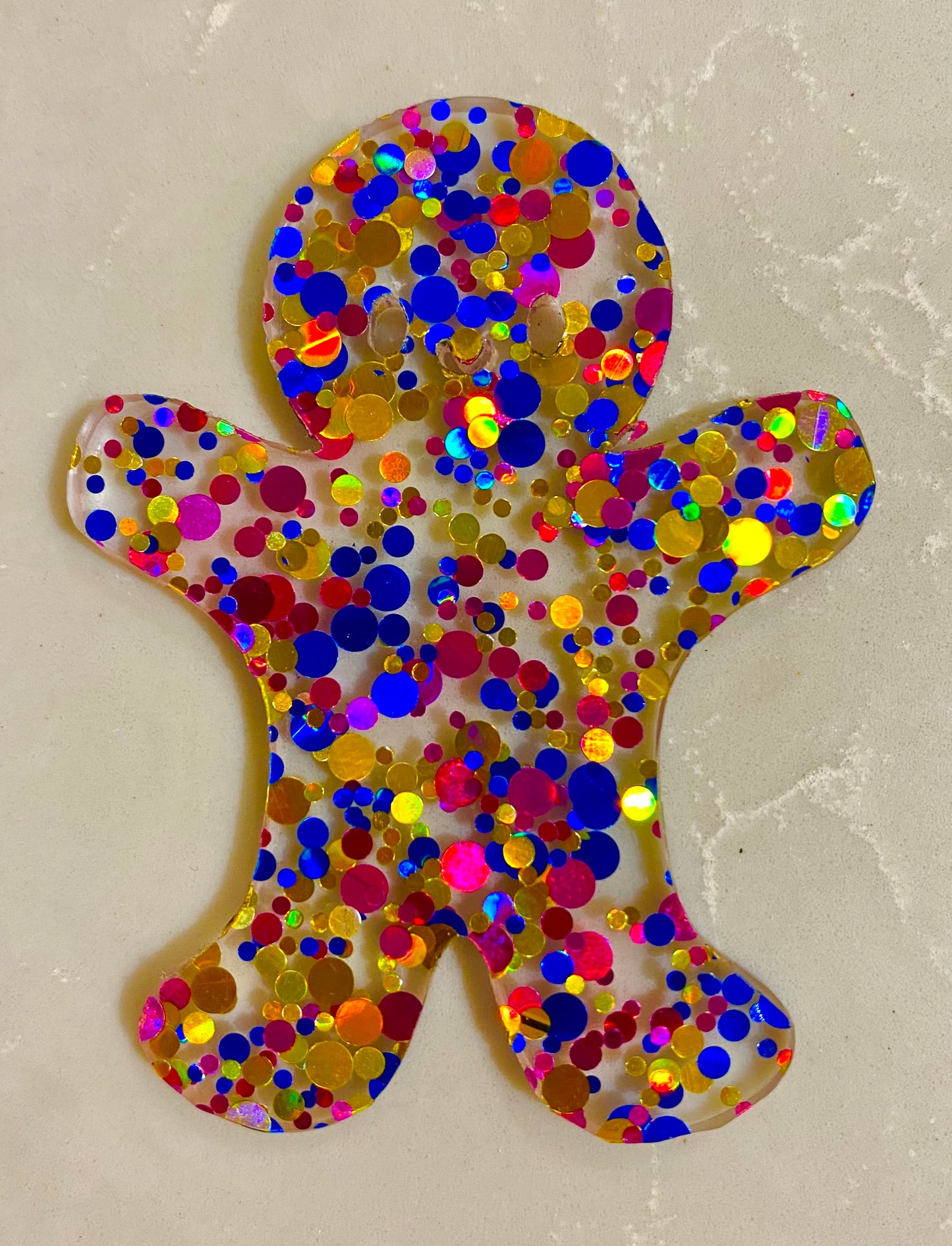 Gingerbread Comfy Hug 65mm Tall