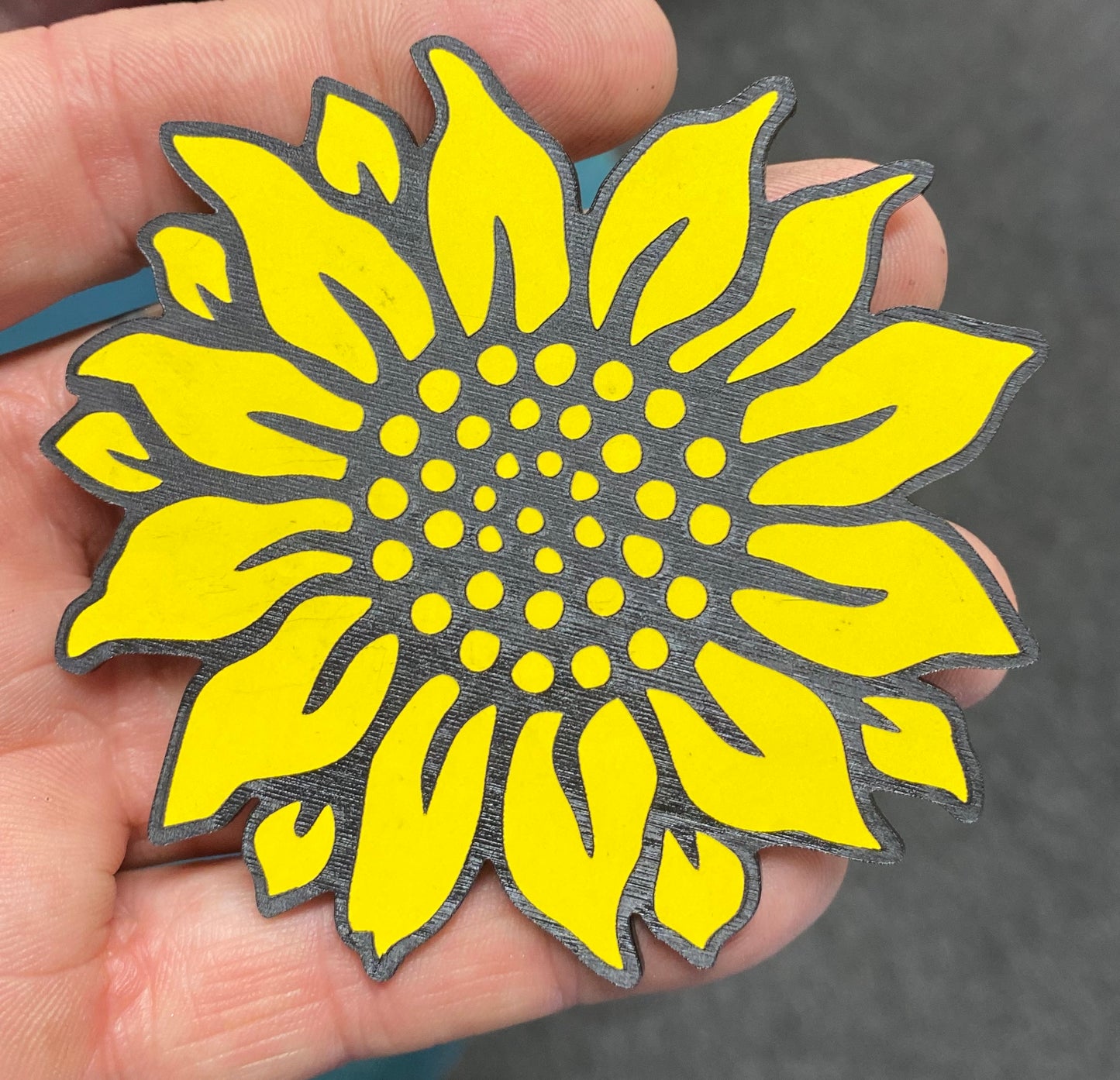 Sunflower laptop logo