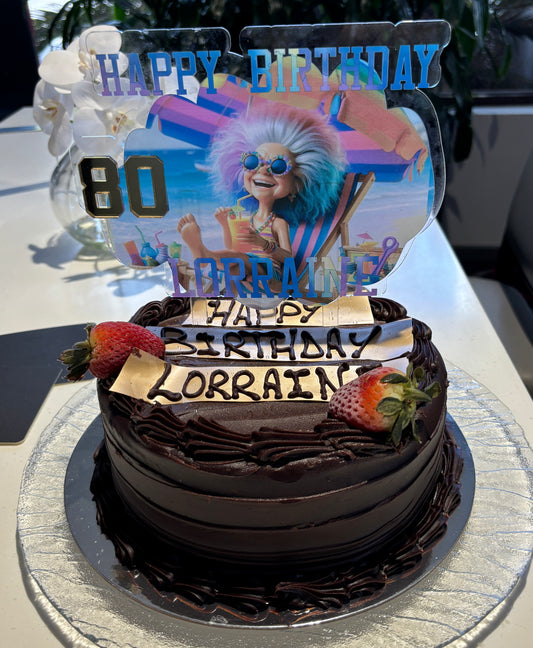 UV Printed Cake Toppers