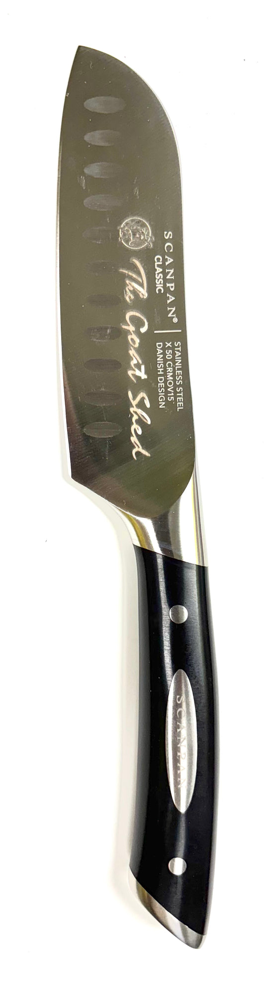 Goat Shed Laser Etched Stainless Steel Scanpan Carving Knife