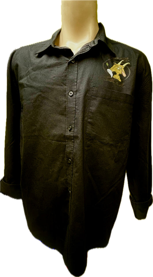 Goat Shed Long Sleeve Collared Shirt
