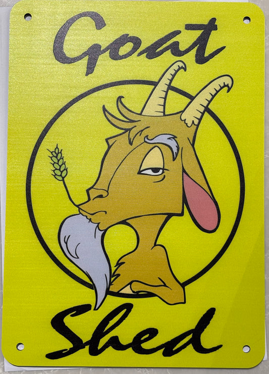 UV Printed Spanky Sign