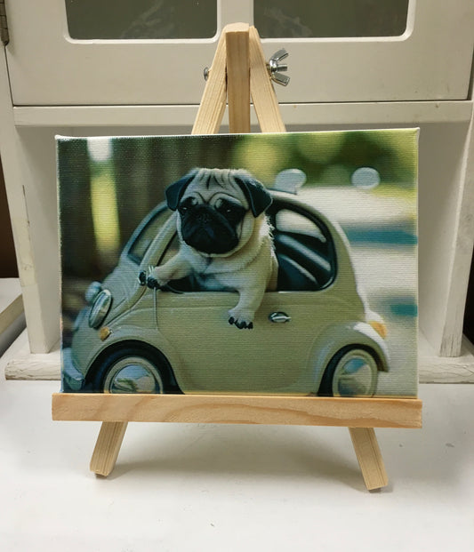 Personalised Easel Canvas Print