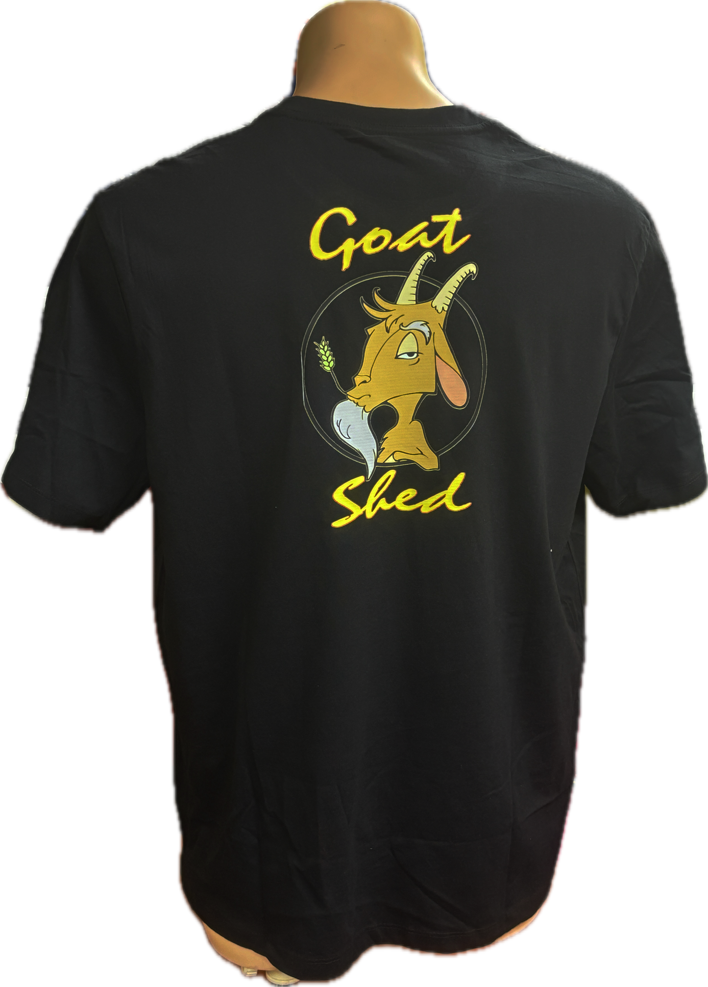 Goat Shed Cotton Blend Tee Shirt Dark