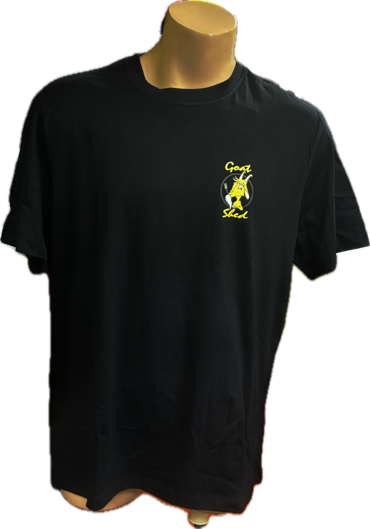 Goat Shed Cotton Blend Tee Shirt Dark